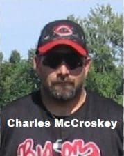 Charles McCroskey in Black Shirt Portrait One