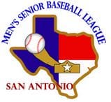 Logo of the San Antonio Mens Senior Baseball League