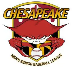 Chesapeake Mens Senior Baseball League logo