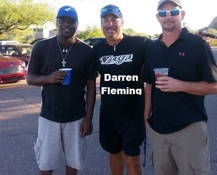 Darren Fleming With Two Friends