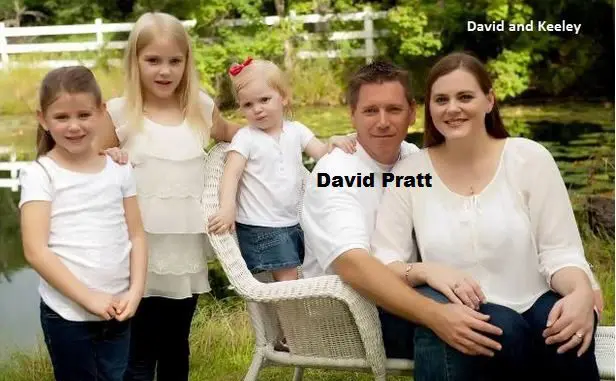David Pratt and Keeley With Their Children One