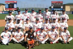 East Coast Cardinals Team With Trophy