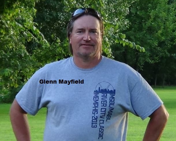 Glenn Mayfield Smiling to a Photo Copy