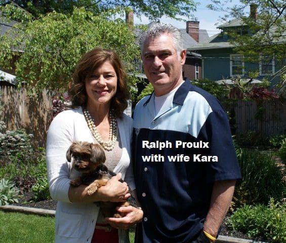 Ralph Proulx With Wife Kara Portrait Two