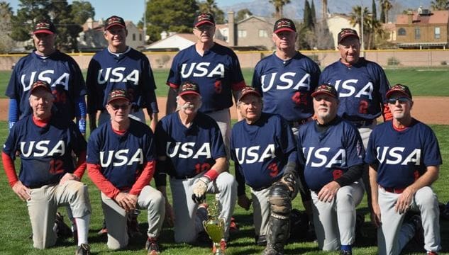 The USA Baseball Team Group Photo
