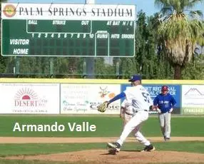 Armando Valle Playing in Palm Springs Stadium