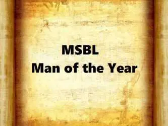 MSBL Man of the Year