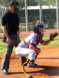 Louisville Slugger Warriors in action during a tournament