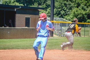 MSBL Player of the Week, Clayton Jones in action