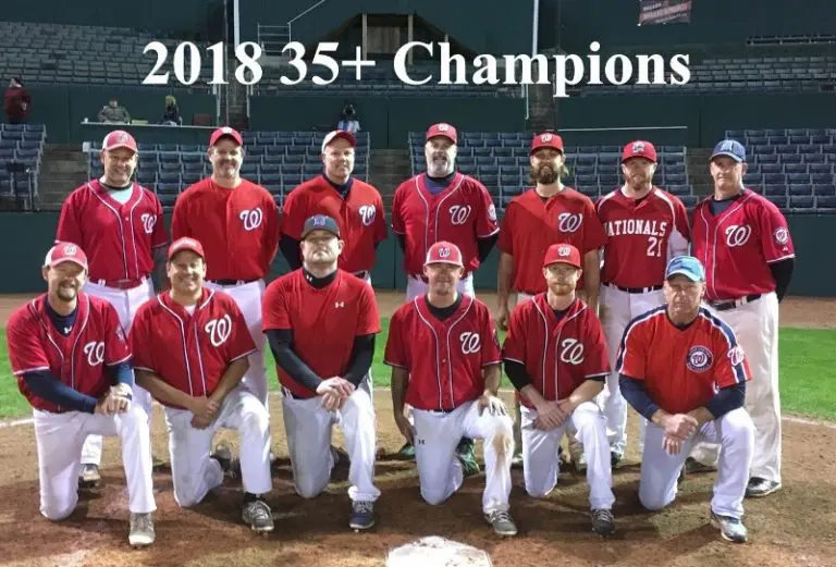 2018 Nationals Sweep D'Backs for 35+ Title in Southern Maine Men's