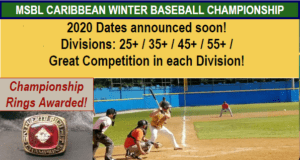 2019 MSBL Caribbean Winter Baseball Championship