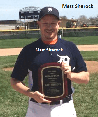 2019 MSBL Honor Roll Inductee Matt Sherock