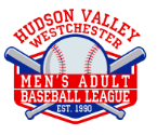 Hudson Valley Westchester Mens Senior Baseball league Logo