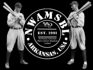 Northwest Arkansas Mens Senior Baseball league Logo