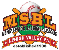 Lehigh Valley Mens Senior Baseball League logo