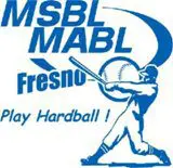 Fresno Mens Senior Baseball League logo