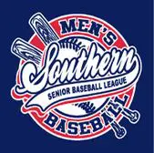 Mens Southern Senior Baseball League Logo