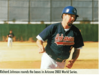 Richard Johnson Rounds The Bases in Arizona