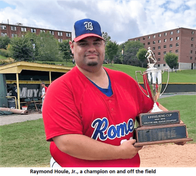 Ray Houle, Jr. has been a champion both on and off the field