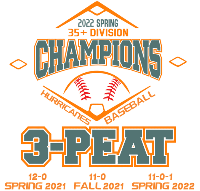 2022 Houston Hurricanes '3-Peat' in 35+ Spring Division of Houston ...