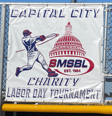 Sacramento Charity Labor Day tournament banner