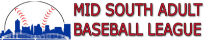 MID South Adult Baseball League Logo Image