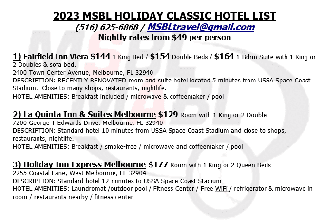 holiday classic hotels updated