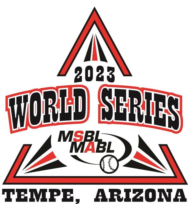 The logo for the 2022 world series in tempe, arizona.