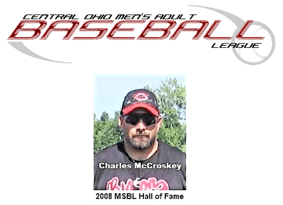 2008 MSBL Hall of Fame inductee Charles McCroskey