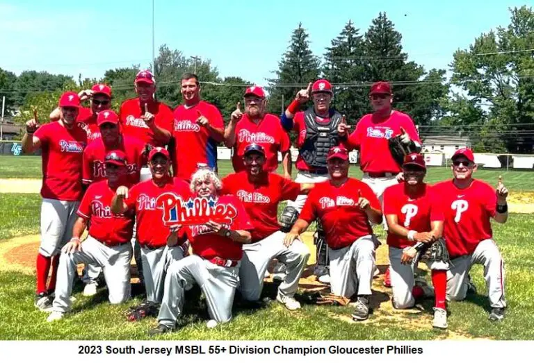 2023 Gloucester Phillies Outslug Montgomery Yankees for South Jersey 55