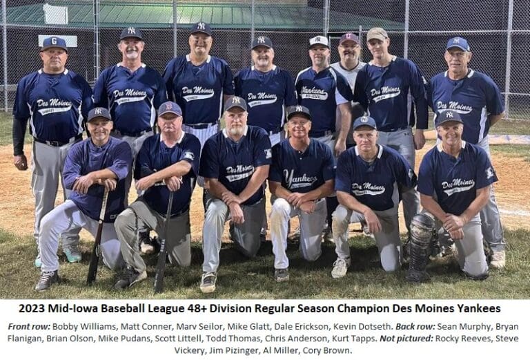 2023 Des Moines Yankees Claim Regular and PostSeason Tournament Titles