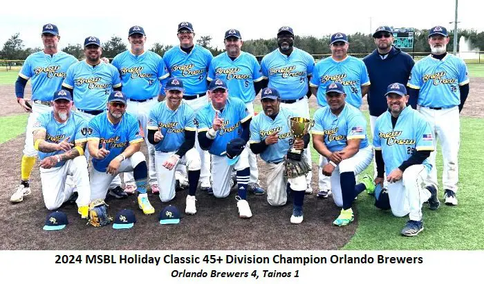 orlando brewers 45 champions holiday classic 45