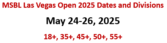 las vegas open dates 2025