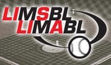 LIMSBL LIMABL logo with a baseball.