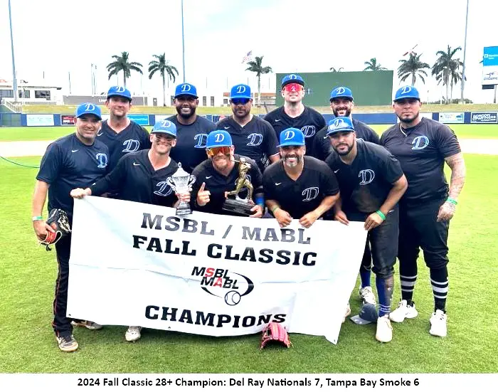 del ray nationals 28 fall classic champions 2024