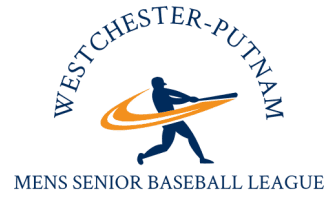 Westchester-Putnam Mens Senior Baseball League logo.