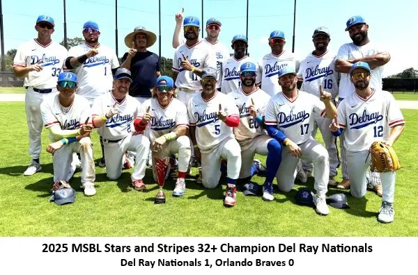 Baseball team celebrating championship victory on field.