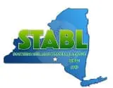 Map of New York with "STABL" text.