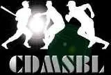 Silhouettes of athletes with CDMSBL text.