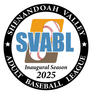 Shenandoah Valley Adult Baseball League logo.