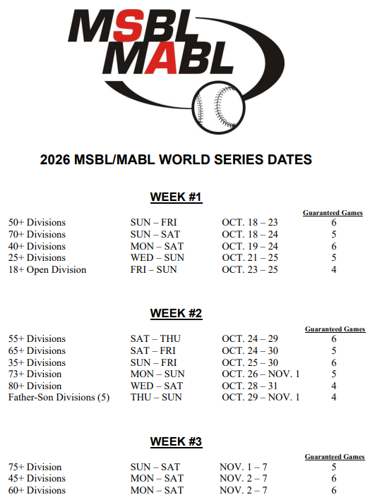 world series dates 2026 revised 11172025