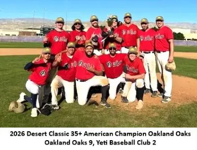 Oakland Oaks 35 american desert classic 2026