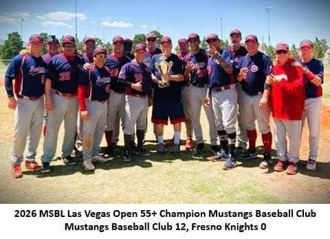 mustangs bb club 55 champions 2026 lv open
