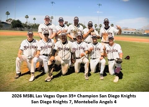 san diego knights 35 champions 2026 lv open